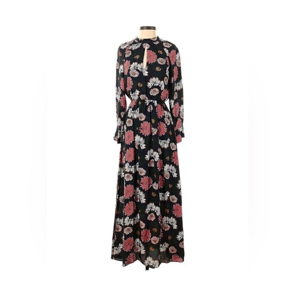 Caractere Maxi Flow Dress, Floral, Size 2, NWOT - Picture 1 of 3